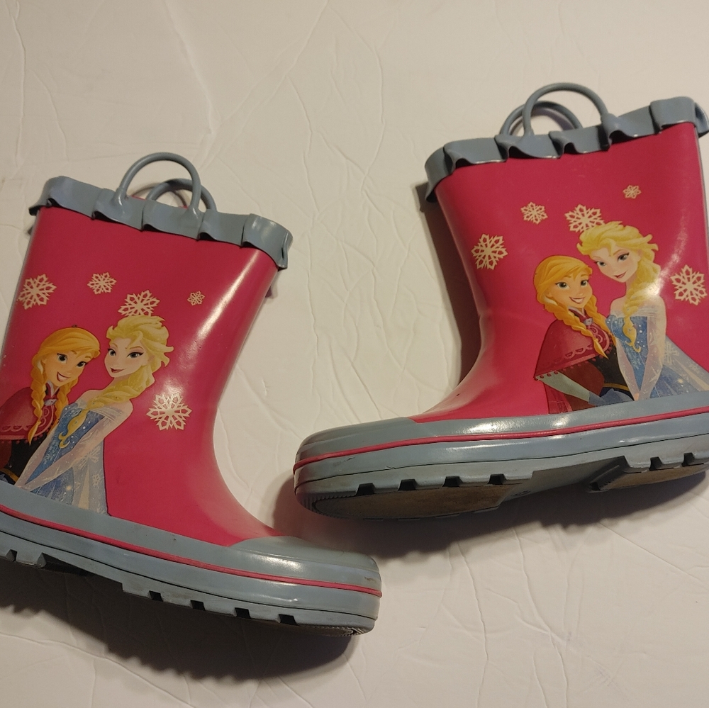 Disney frozen rain boots
